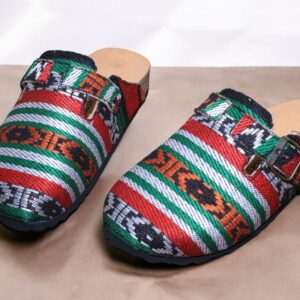 حذاء صابو Afroziri التراثي - إصدار الزخرفة الأمازيغية